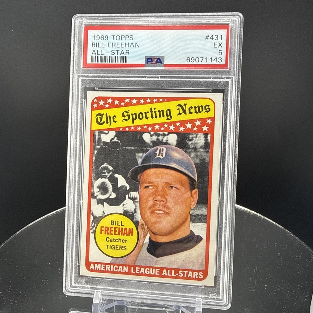 1969 Topps - The Sporting News All Star Selection Bill Freehan #431 PSA 5